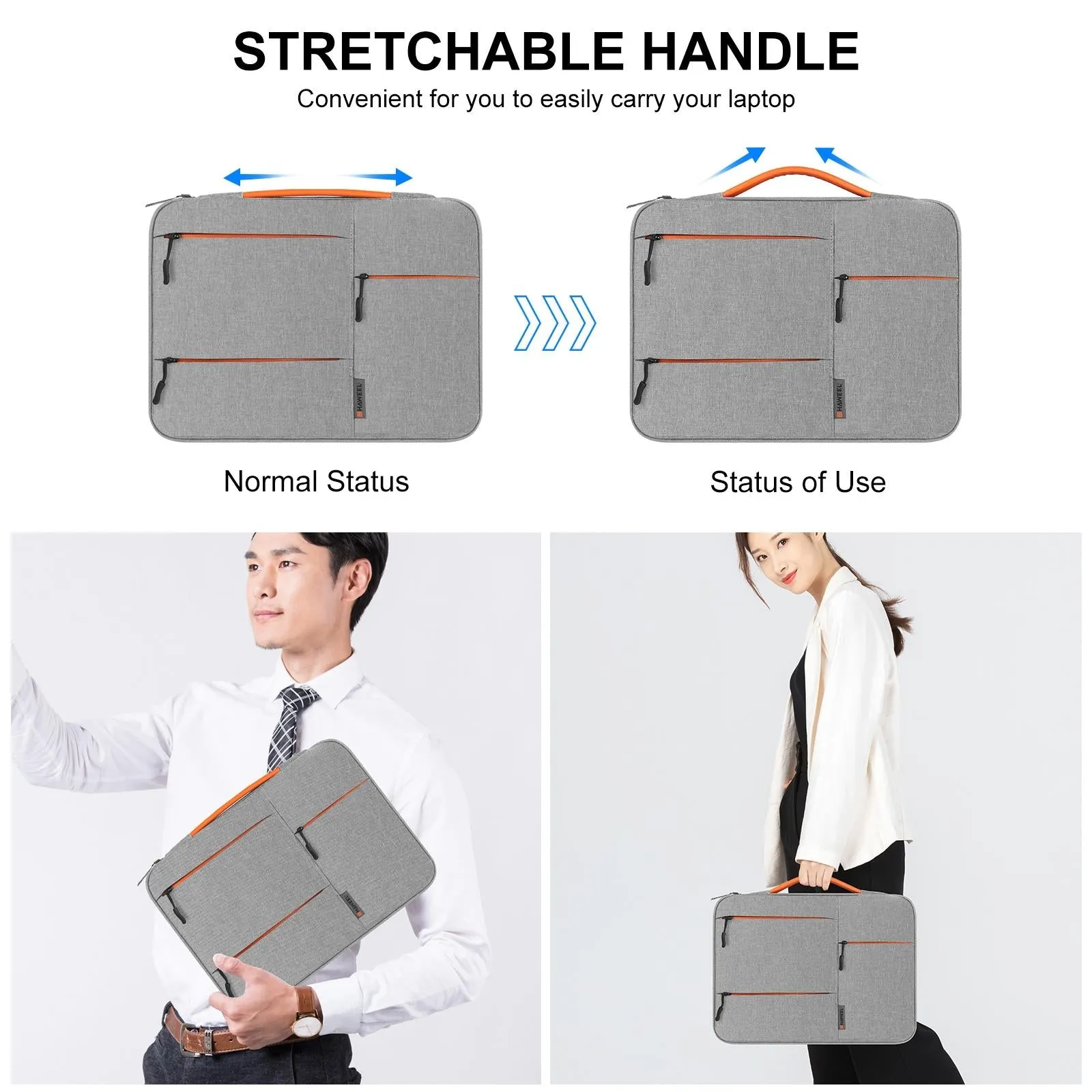 14-15 Inch Laptop Sleeve Briefcase for Macbook Samsung Thinkpad Sony Dell Alienware Chuwi Asus Hp