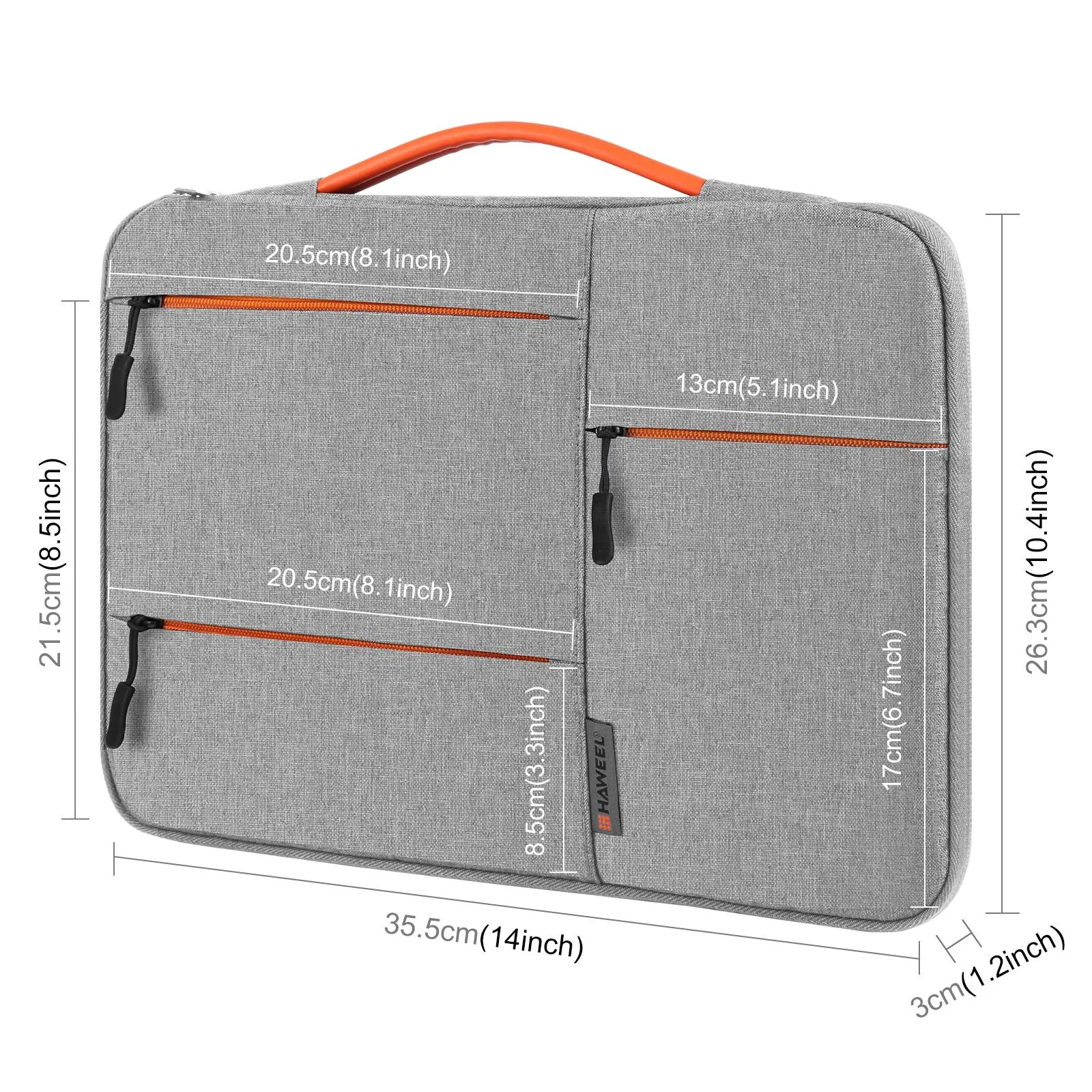 14-15 Inch Laptop Sleeve Briefcase for Macbook Samsung Thinkpad Sony Dell Alienware Chuwi Asus Hp