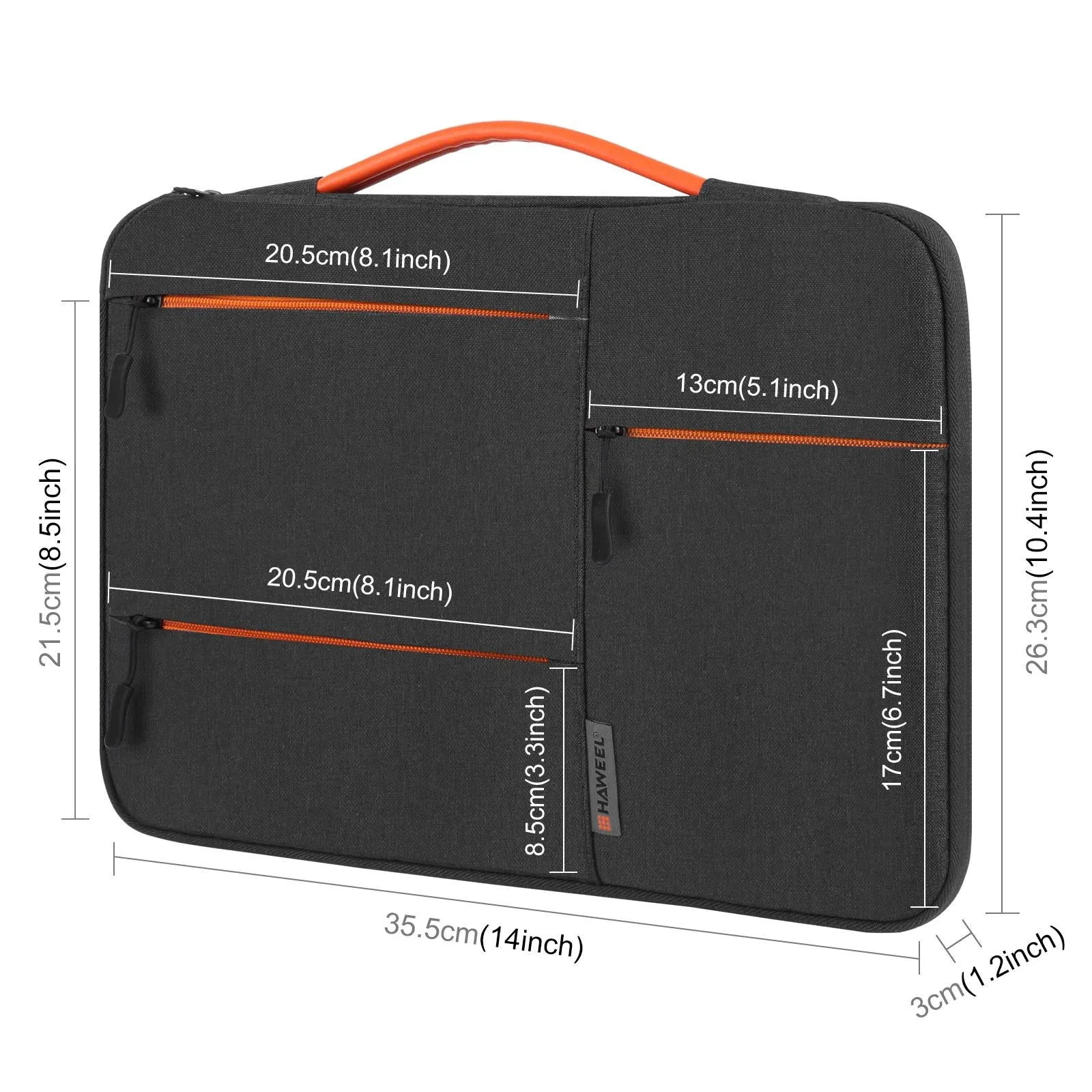 14-15 Inch Laptop Sleeve Briefcase for Macbook Samsung Thinkpad Sony Dell Alienware Chuwi Asus Hp