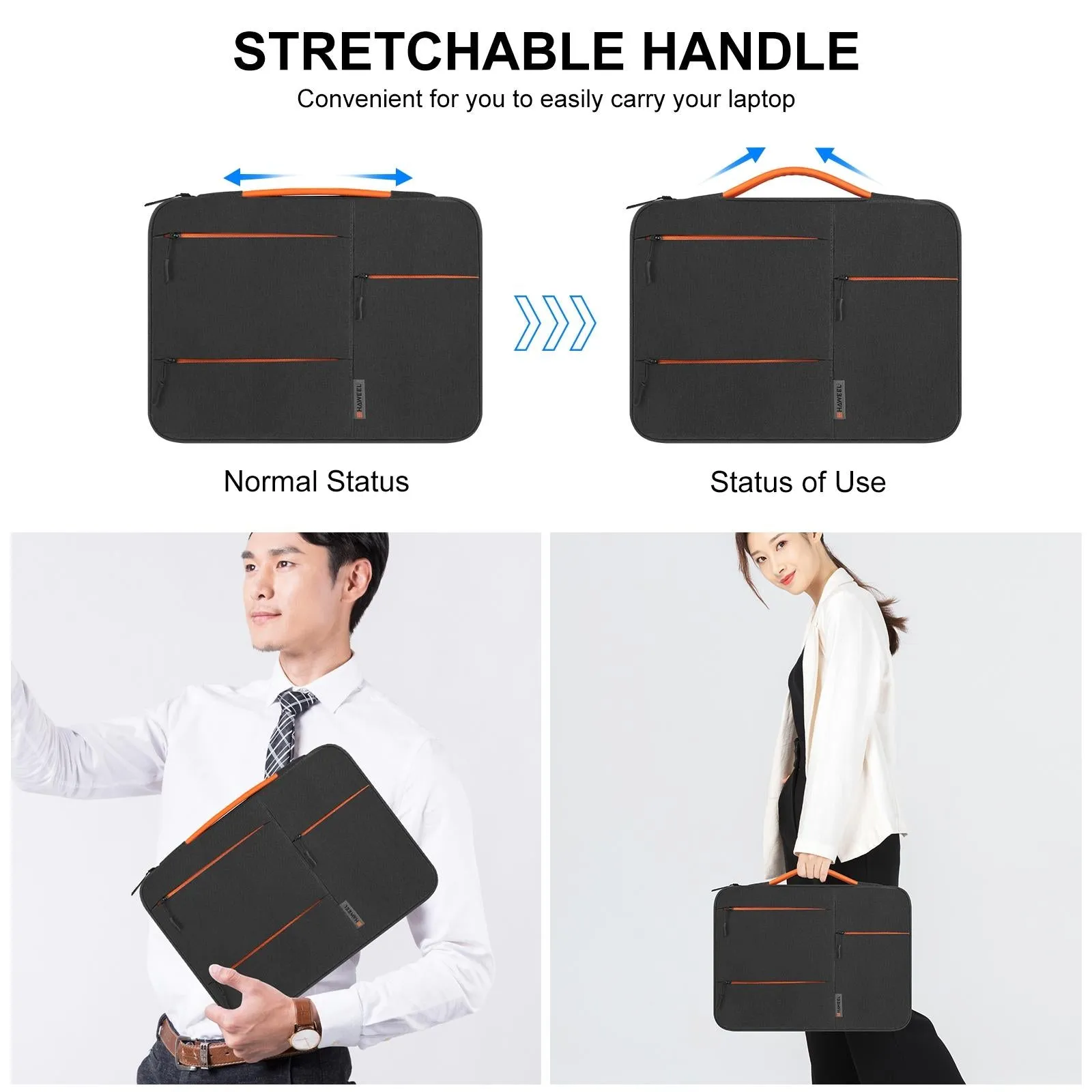 14-15 Inch Laptop Sleeve Briefcase for Macbook Samsung Thinkpad Sony Dell Alienware Chuwi Asus Hp