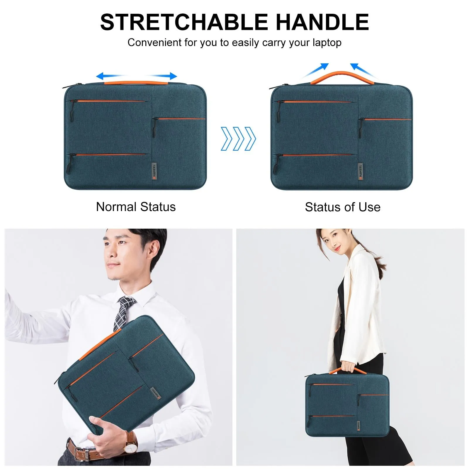 14-15 Inch Laptop Sleeve Briefcase for Macbook Samsung Thinkpad Sony Dell Alienware Chuwi Asus Hp