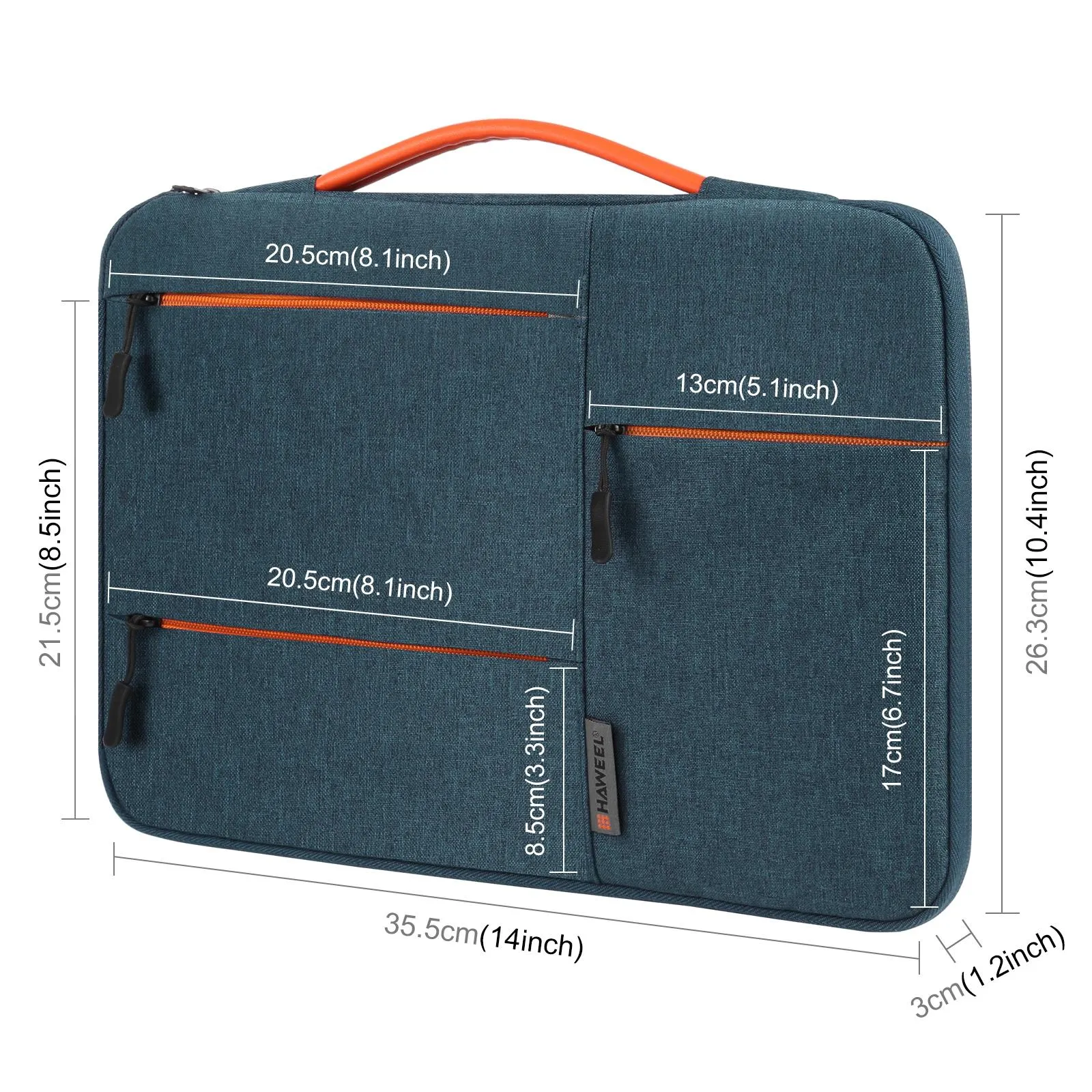 14-15 Inch Laptop Sleeve Briefcase for Macbook Samsung Thinkpad Sony Dell Alienware Chuwi Asus Hp