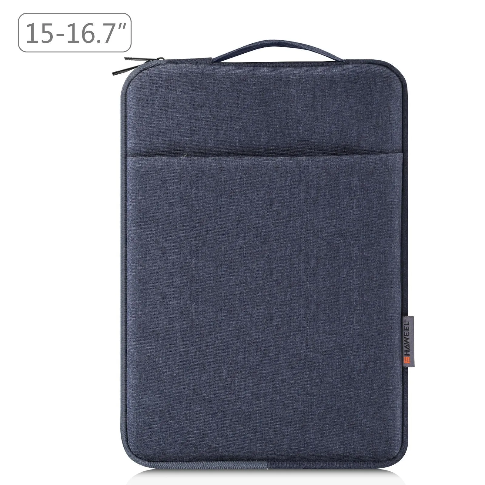 15-16.7 Inch Laptop Sleeve Briefcase With Zipper And Handle