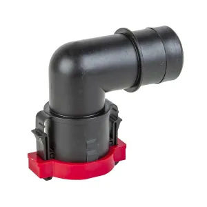 2025 Eight.3 1 Elbow Quick Connect Hose Fitting - Black