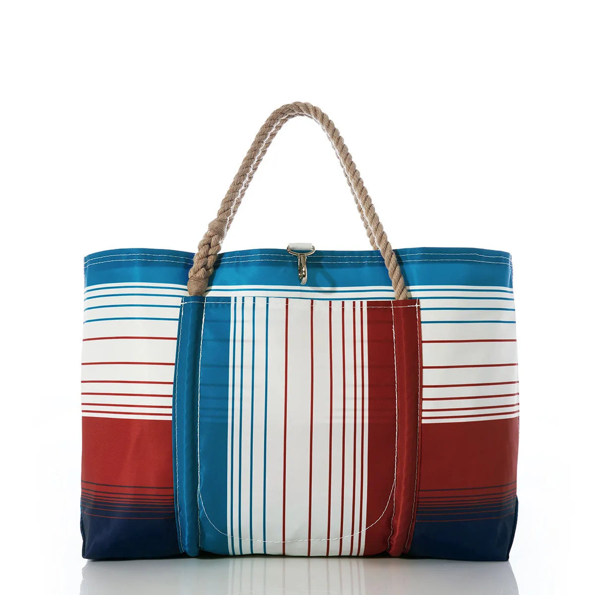 Americana Stripe Pier Tote