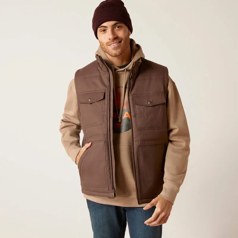 Ariat Men's Grizzly 2.0 Conceal and Carry Insulated Canvas Vest