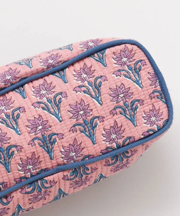 Block Print Rectangle Pouch