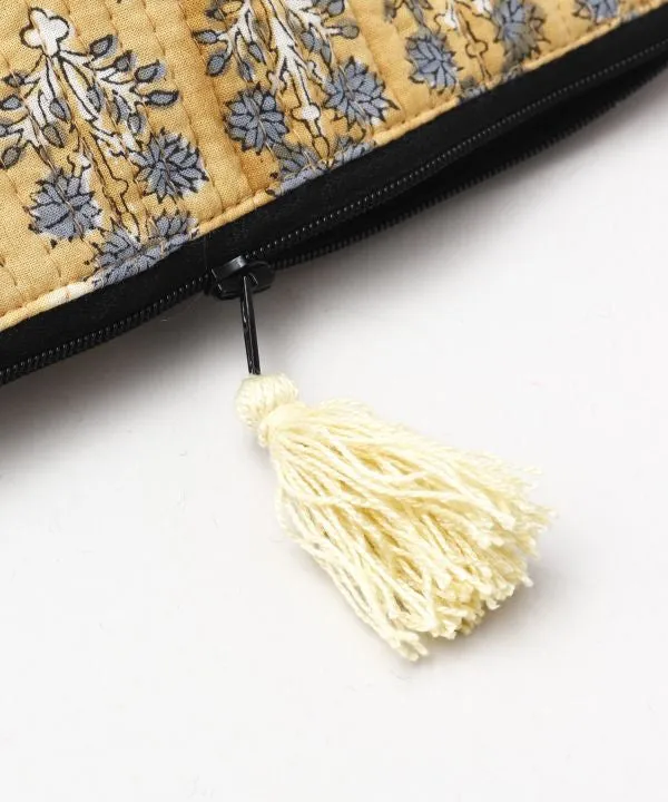 Block Print Rectangle Pouch