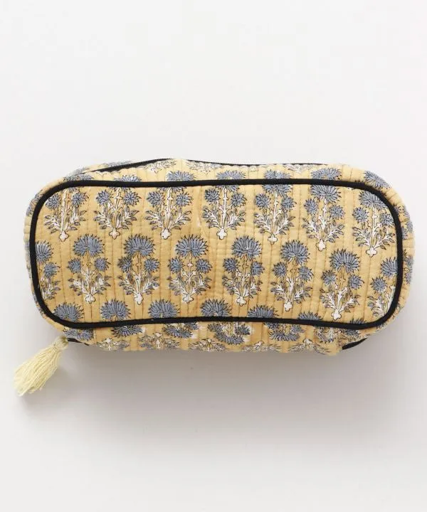 Block Print Rectangle Pouch