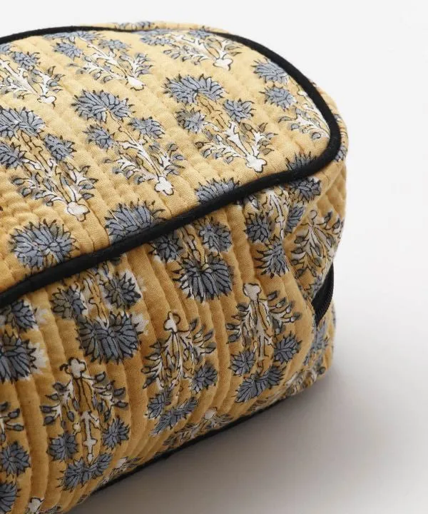 Block Print Rectangle Pouch