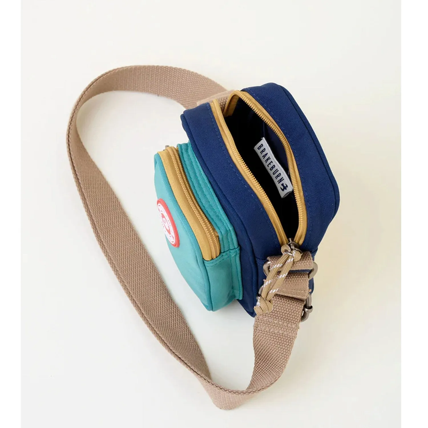 Brakeburn One Size Navy Cross Body Bag