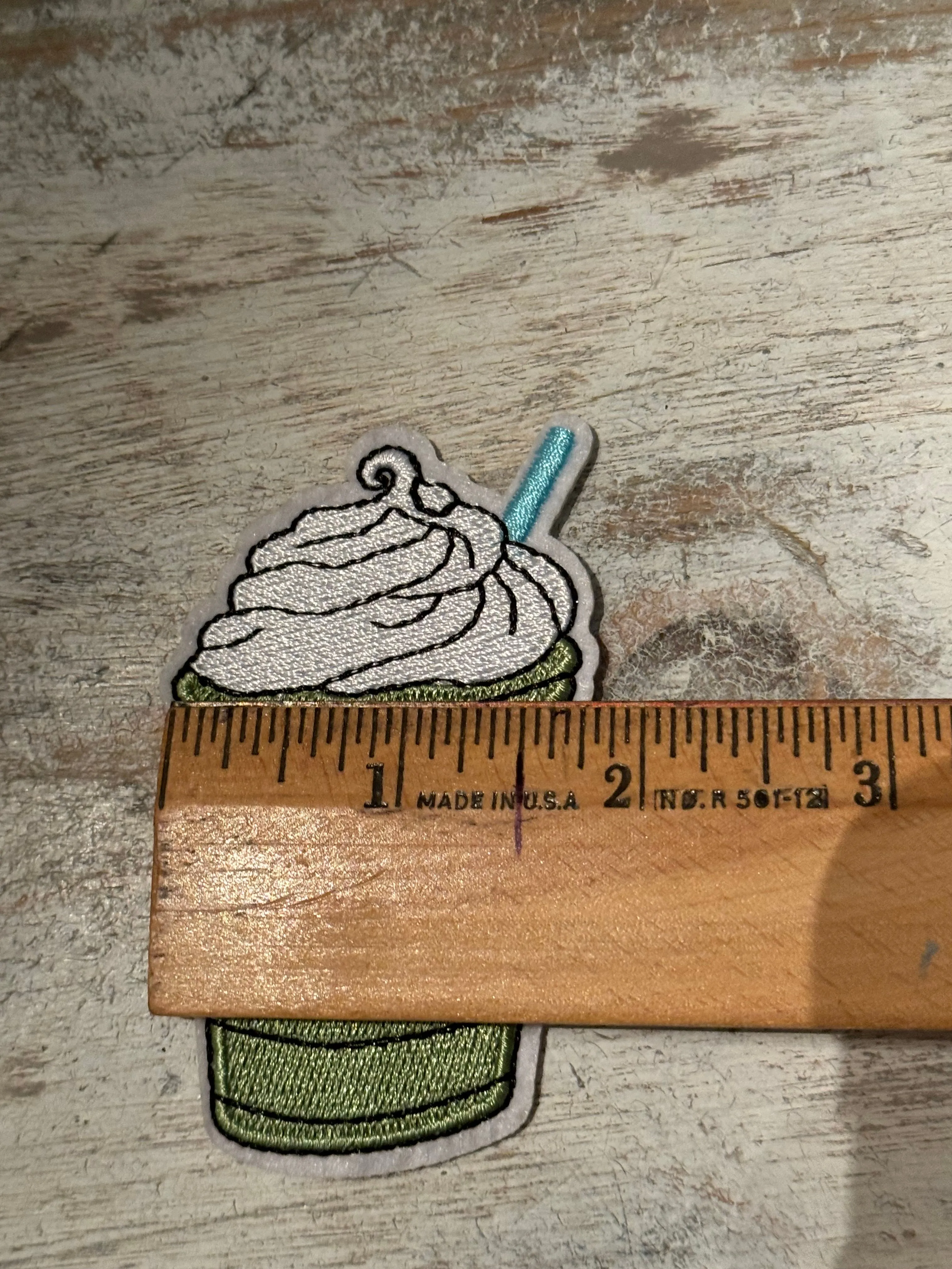 Cocktail Drink Iron On Patches