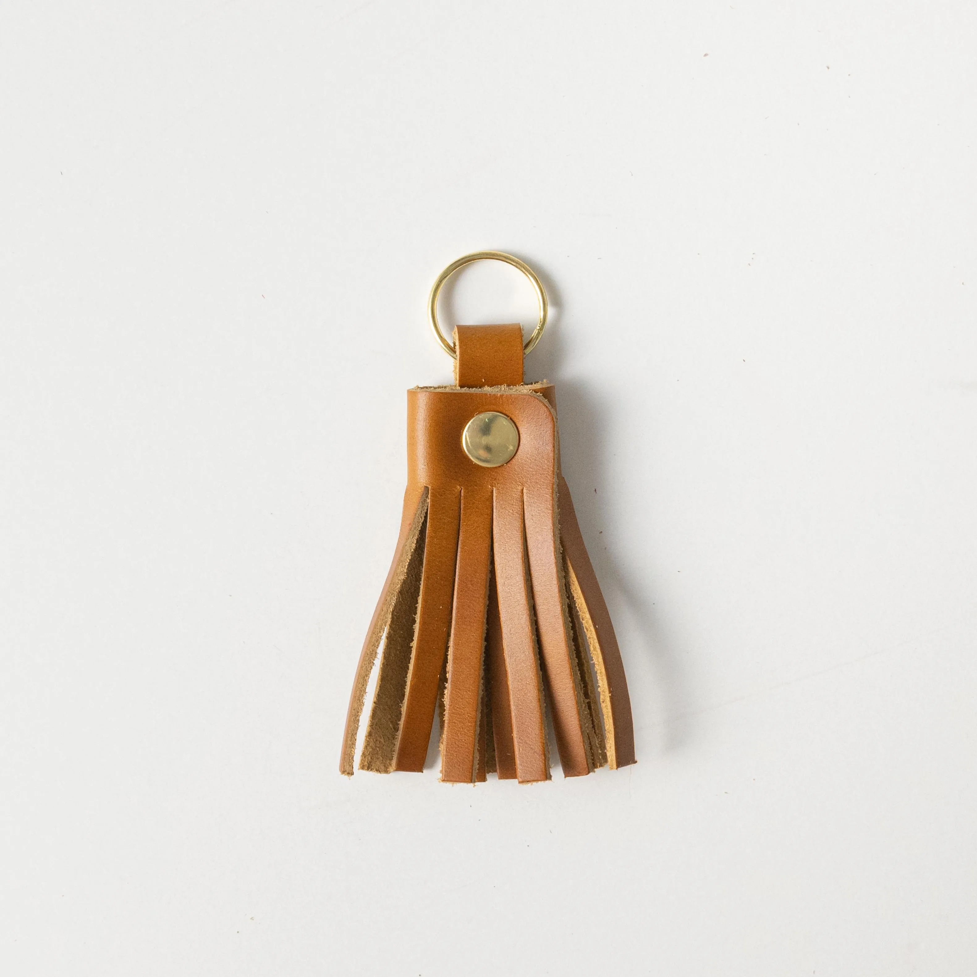 Cognac Heritage Tassel Keychain