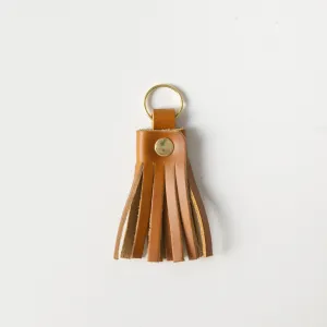 Cognac Heritage Tassel Keychain