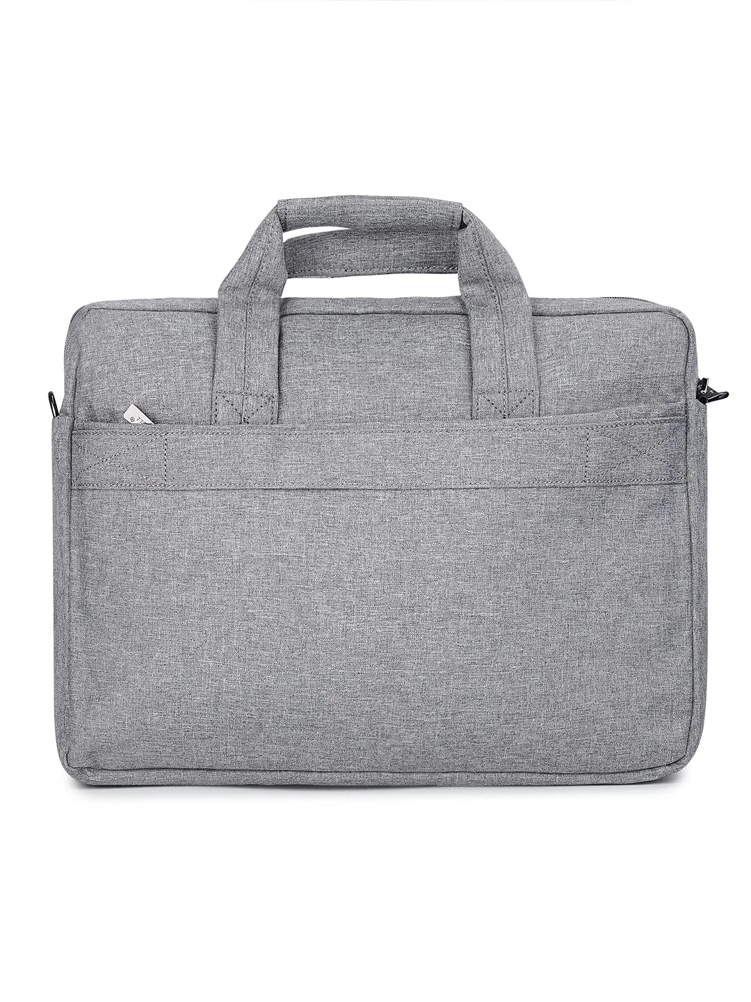 CoolBELL Lightweight Slim Nylon Unisex 15.6 inch Laptop Notebook MacBook Messenger Bag (Grey)