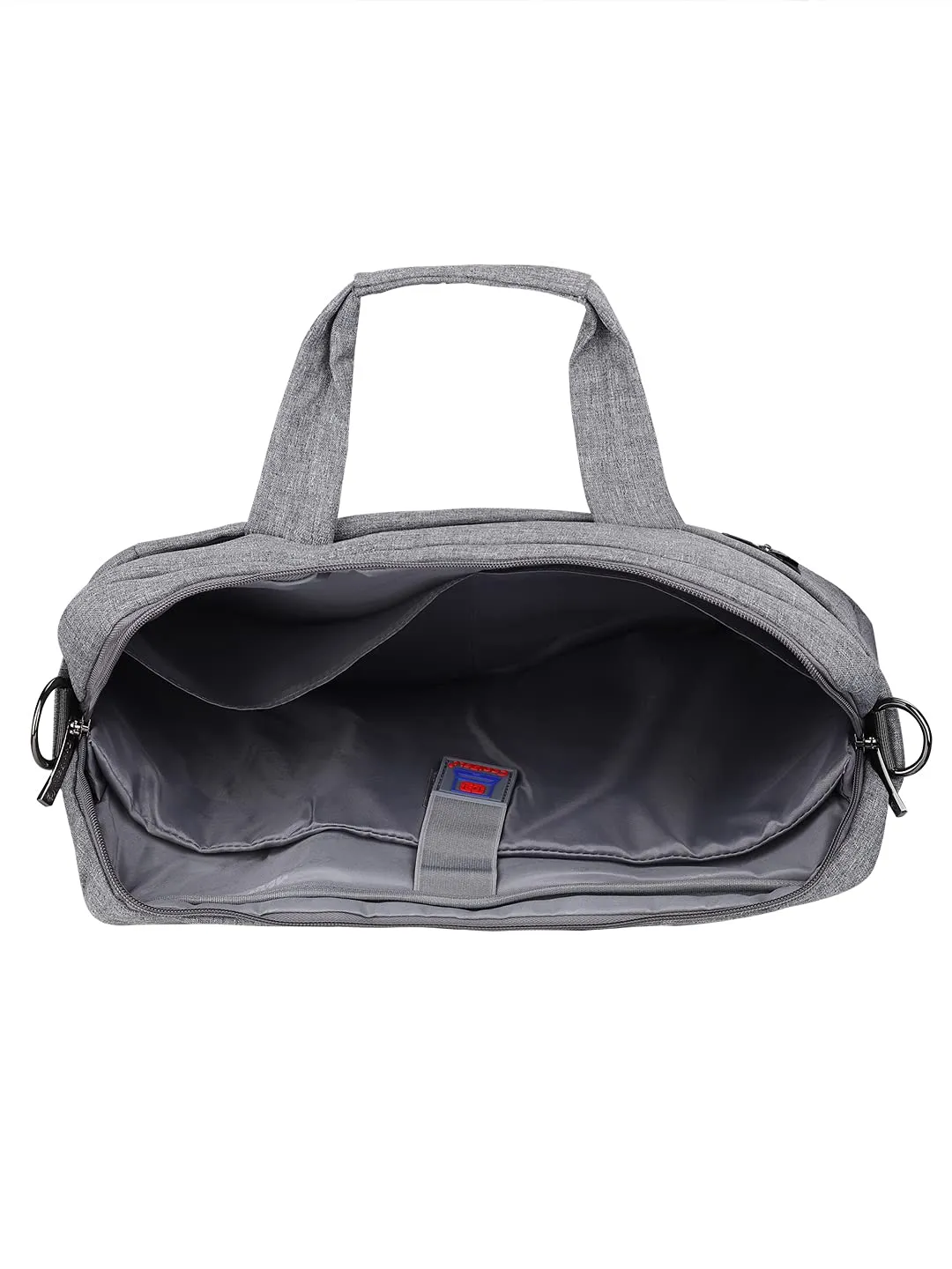 CoolBELL Lightweight Slim Nylon Unisex 15.6 inch Laptop Notebook MacBook Messenger Bag (Grey)