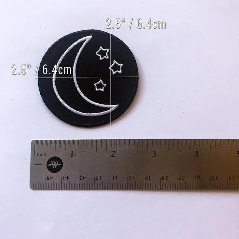 Crescent Moon Celestial Patch