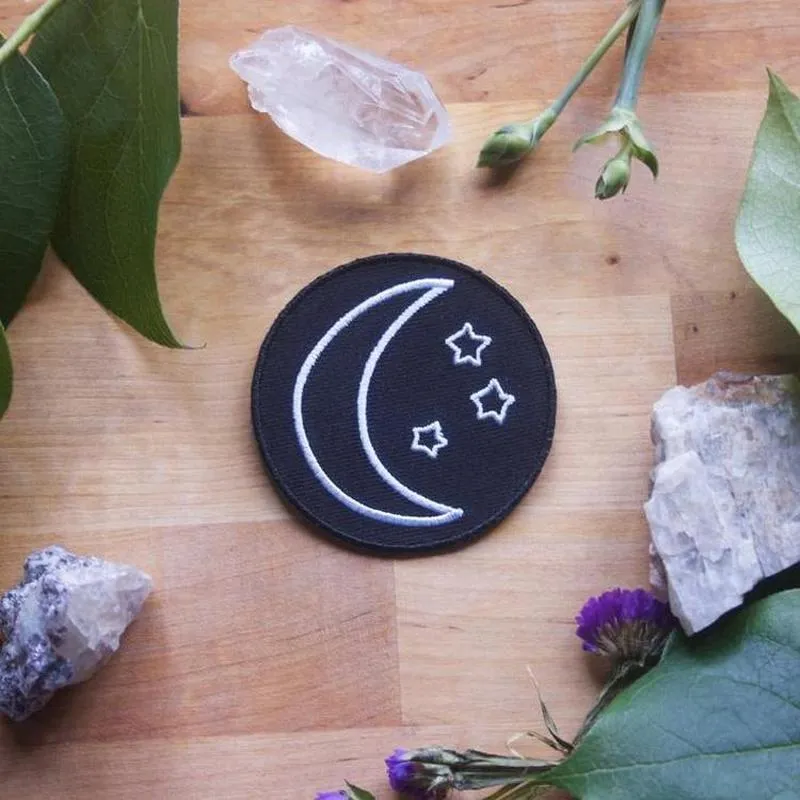 Crescent Moon Celestial Patch