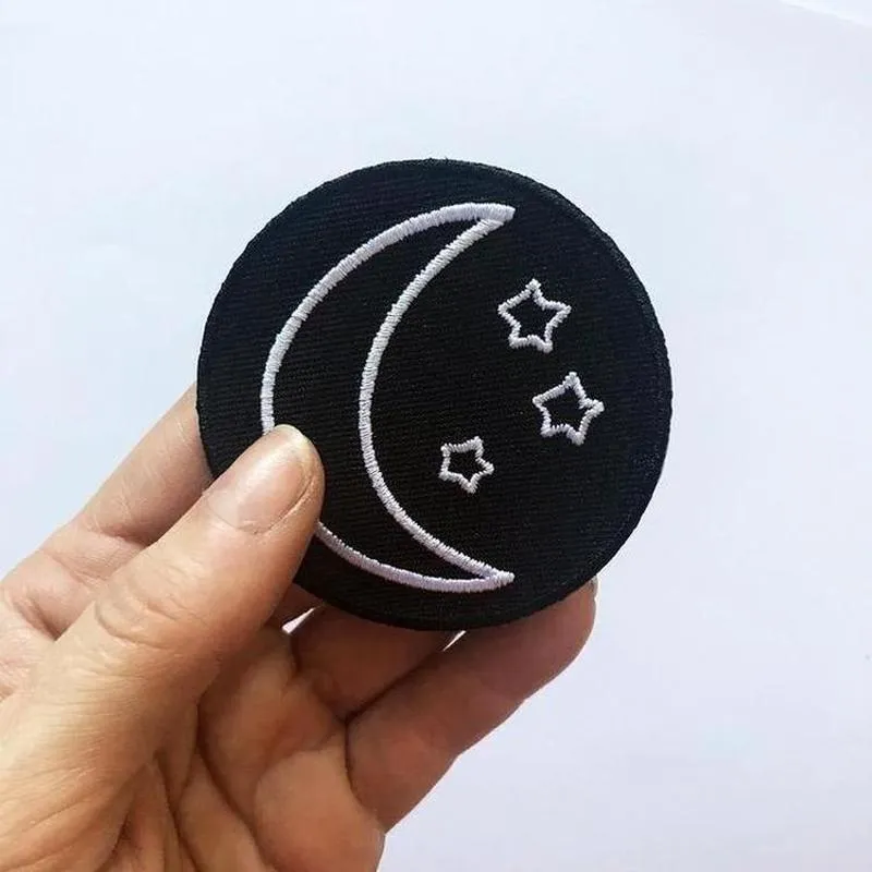Crescent Moon Celestial Patch