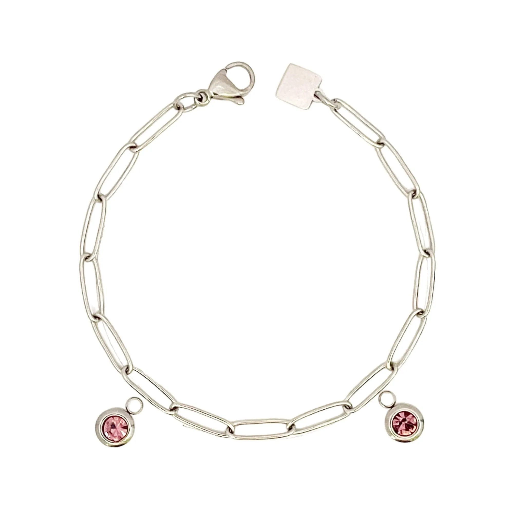 Double Birthstone Bracelet (Jan-June)