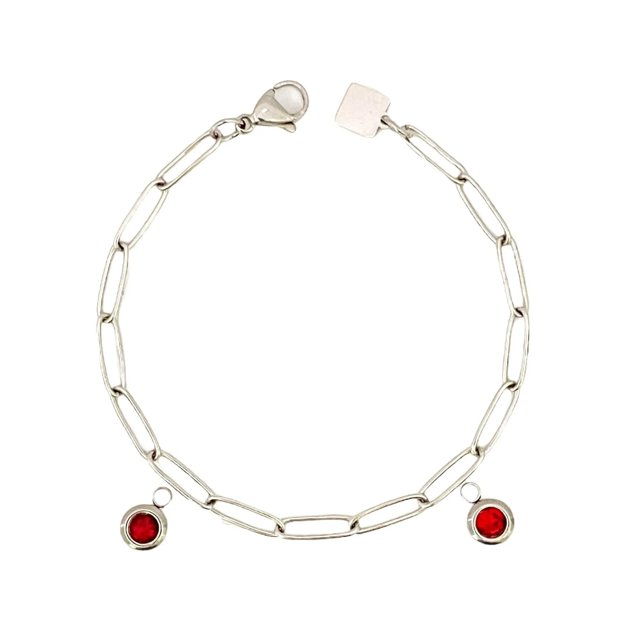Double Birthstone Bracelet (Jan-June)