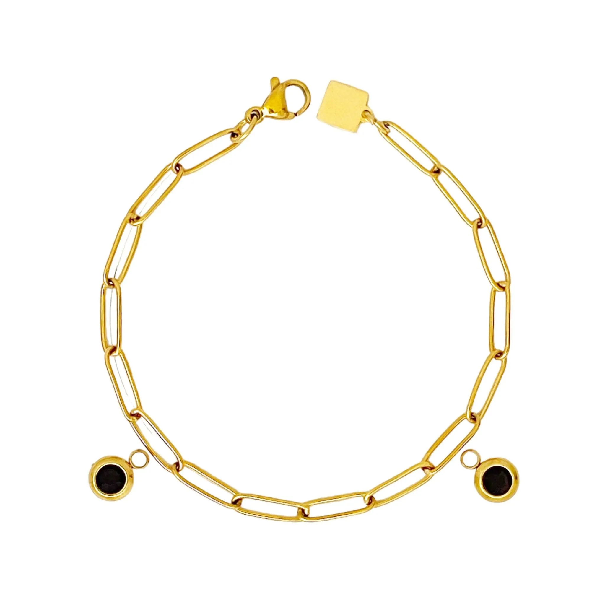 Double Birthstone Bracelet (Jan-June)