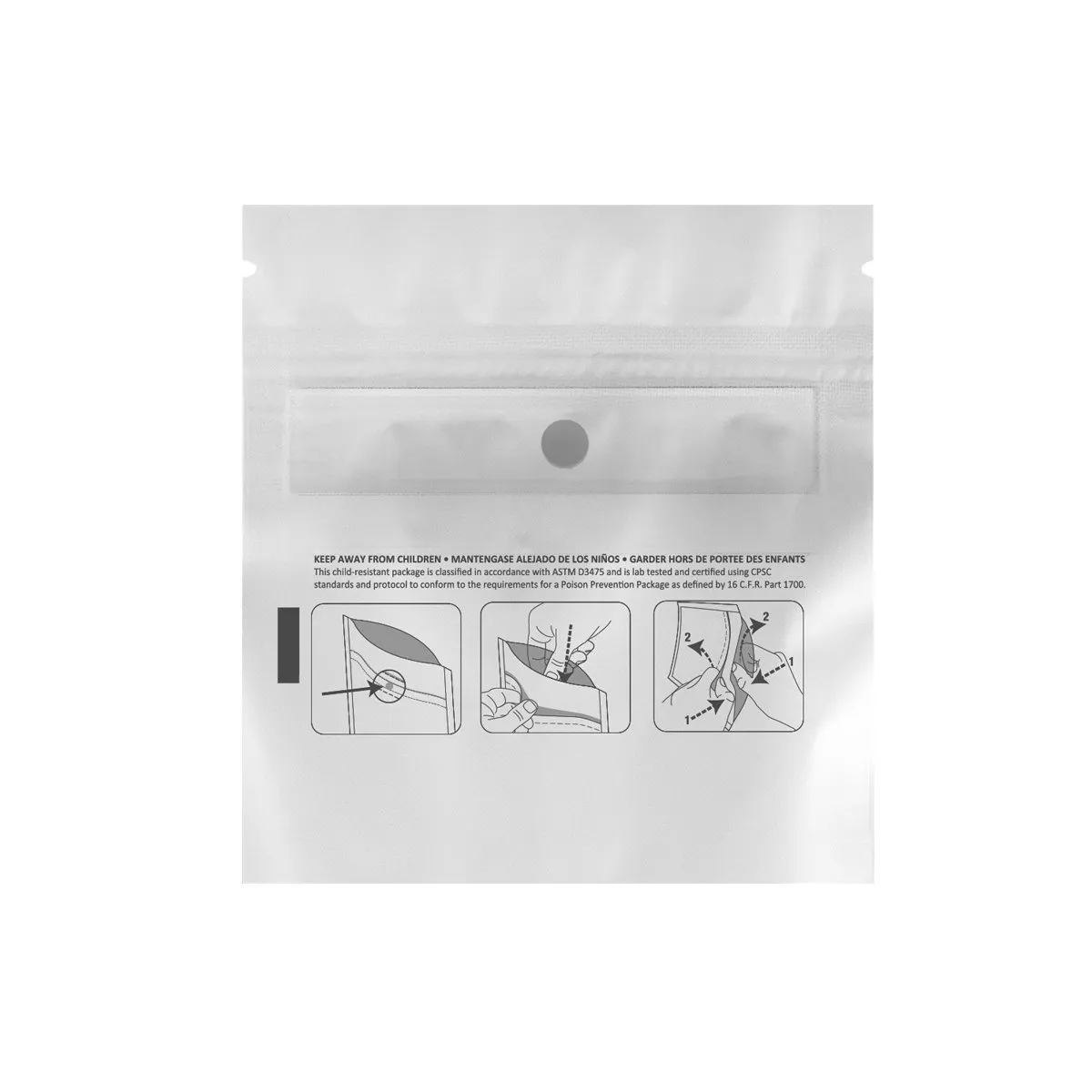 DymaPak Child-Resistant Bag | 1 gram