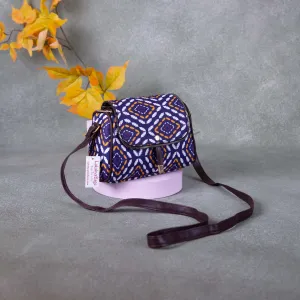 Easy Sling Blue Colour with White Diamond Design