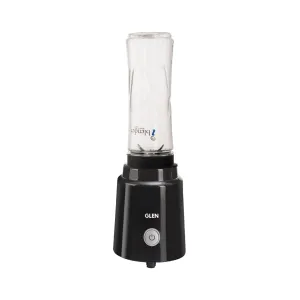 Electric Personal Blender 200W 0.6 Litres BPA free Bottle with carry handle - Black (4047 BL)