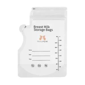 Fraupow Breast Milk Storage Bags - 30 Pack