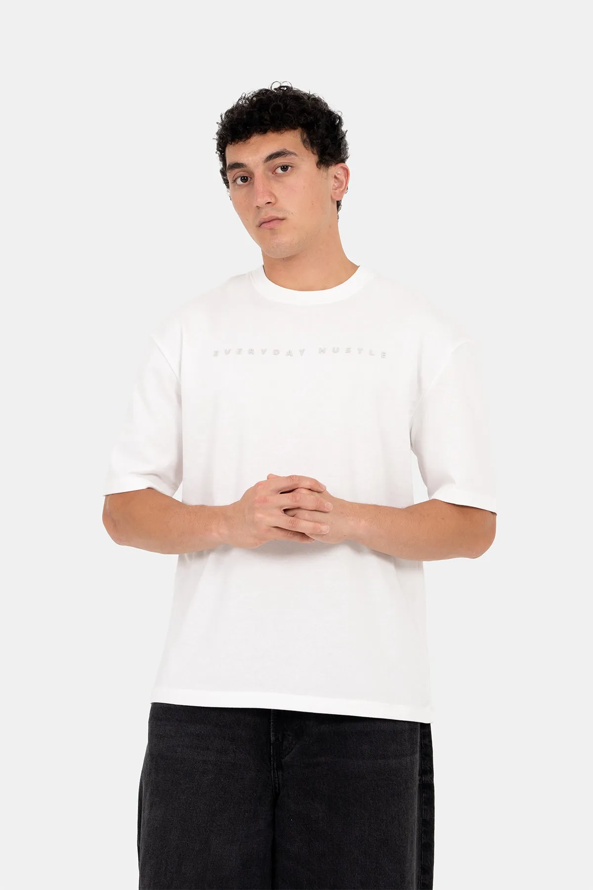 Hustle Loose Fit Casual Oversize T-Shirt