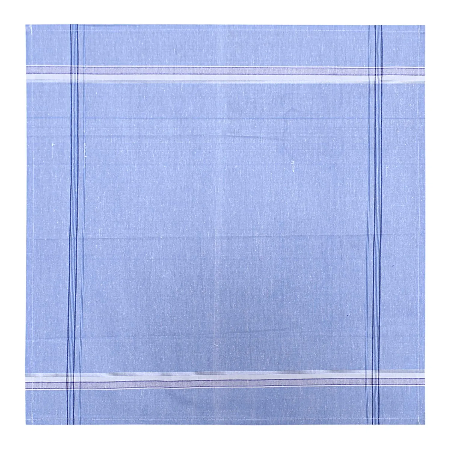 Kuber Industries Handkerchiefs|Sweat Absorbent Light Colored Soft Cotton Square Hankies for Man,Boys & Wicking Sweat from Hands,Face,Set of 12 (Multicolor)