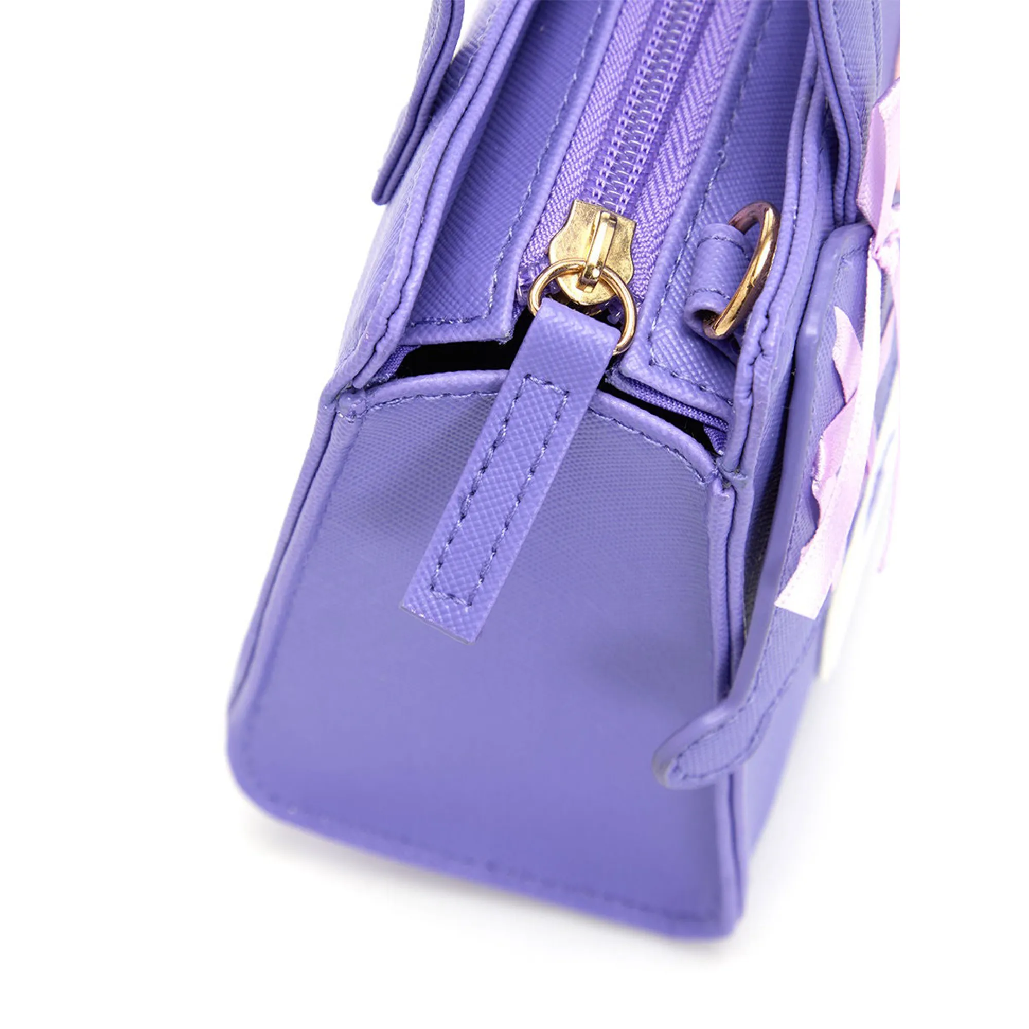 Kuromi 2-Way Mini Purple Handbag (Dainty Doll Series)