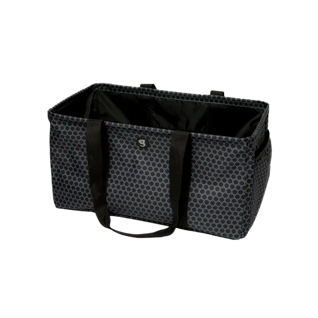 Large Utility Tote - Honeycomb Black