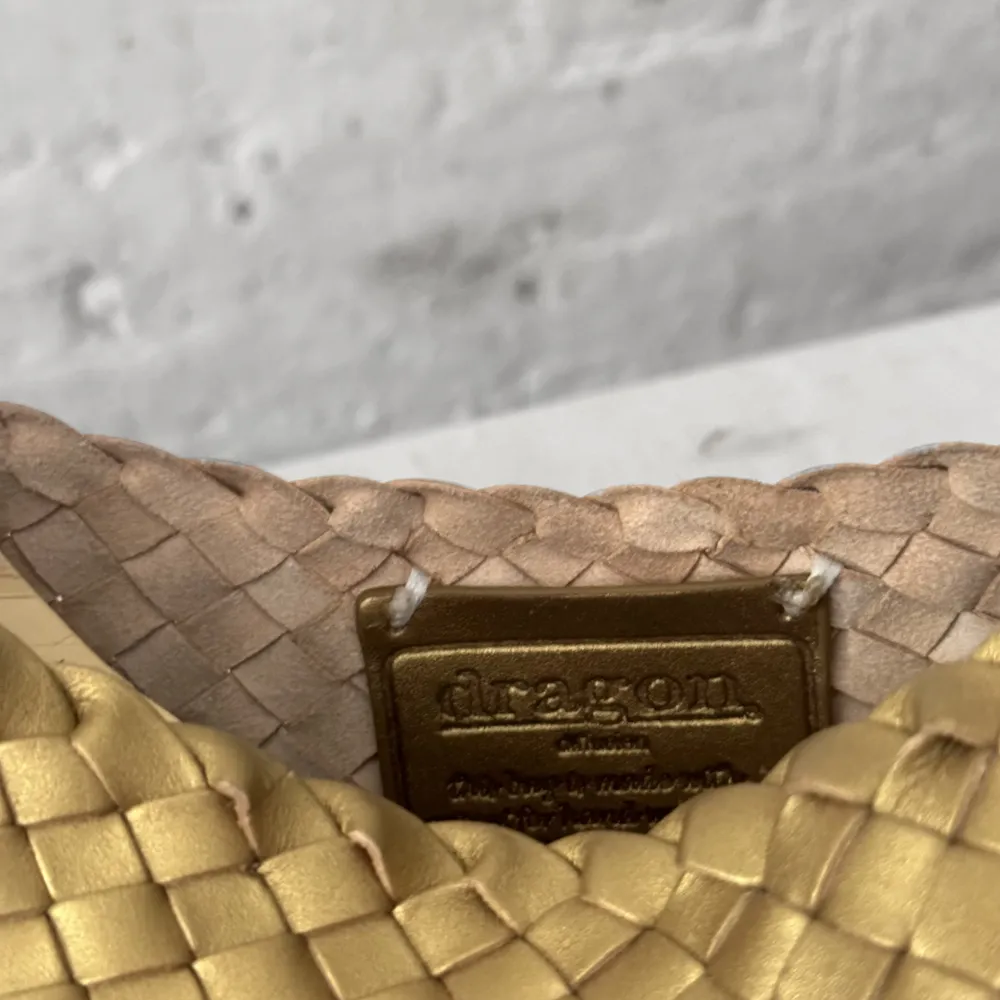 Luxury Gold Leather Dragon Diffusion Rosanna Handbag - Elegant Chic Design