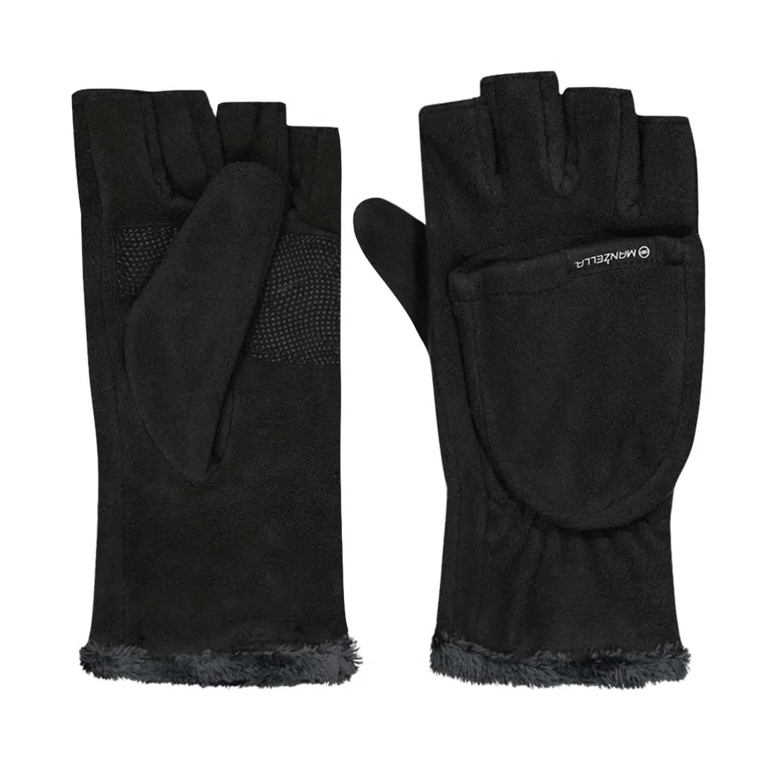 Manzella - Women's Madison Convertible Outdoor Gloves (O480W BLK)