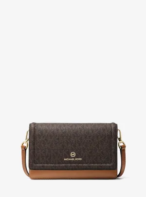 Michael Kors Jet Set Logo Small Convertible Smartphone Crossbody Bag