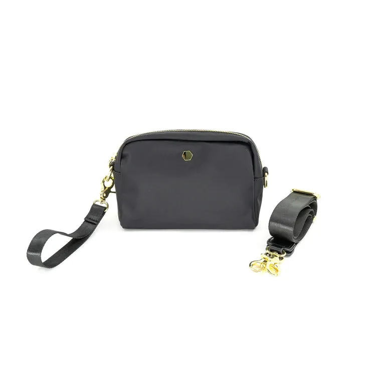 Nylon Camera Crossbody Bag