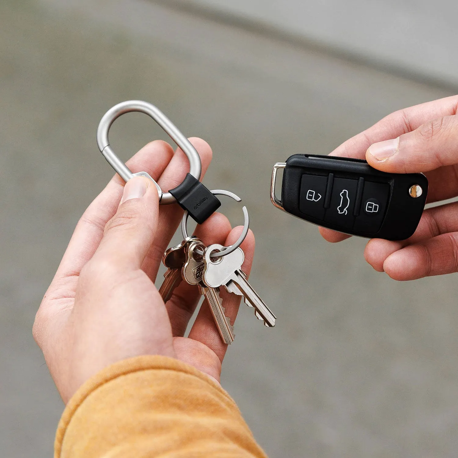 orbitkey | clip mini | silver