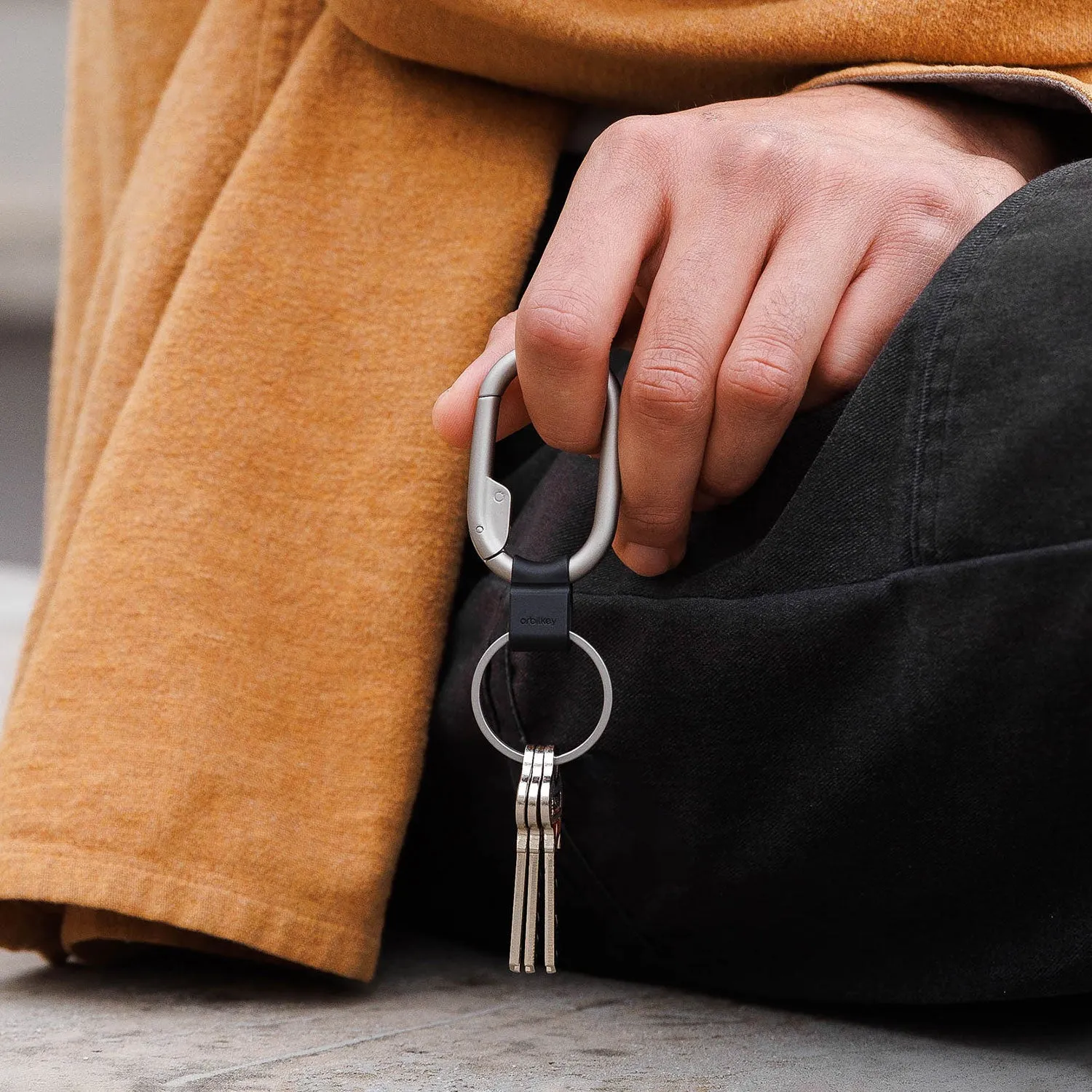 orbitkey | clip mini | silver