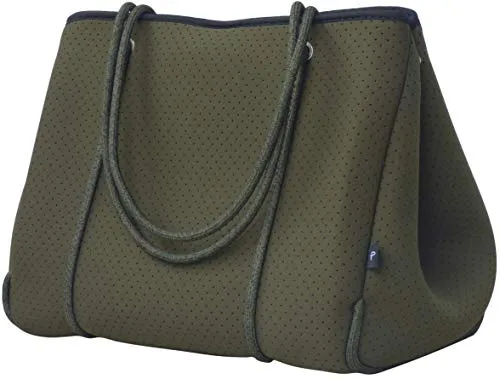 Pole Tribe Large Neoprene Tote Bag Versatile and Lightweight Neoprene Bag