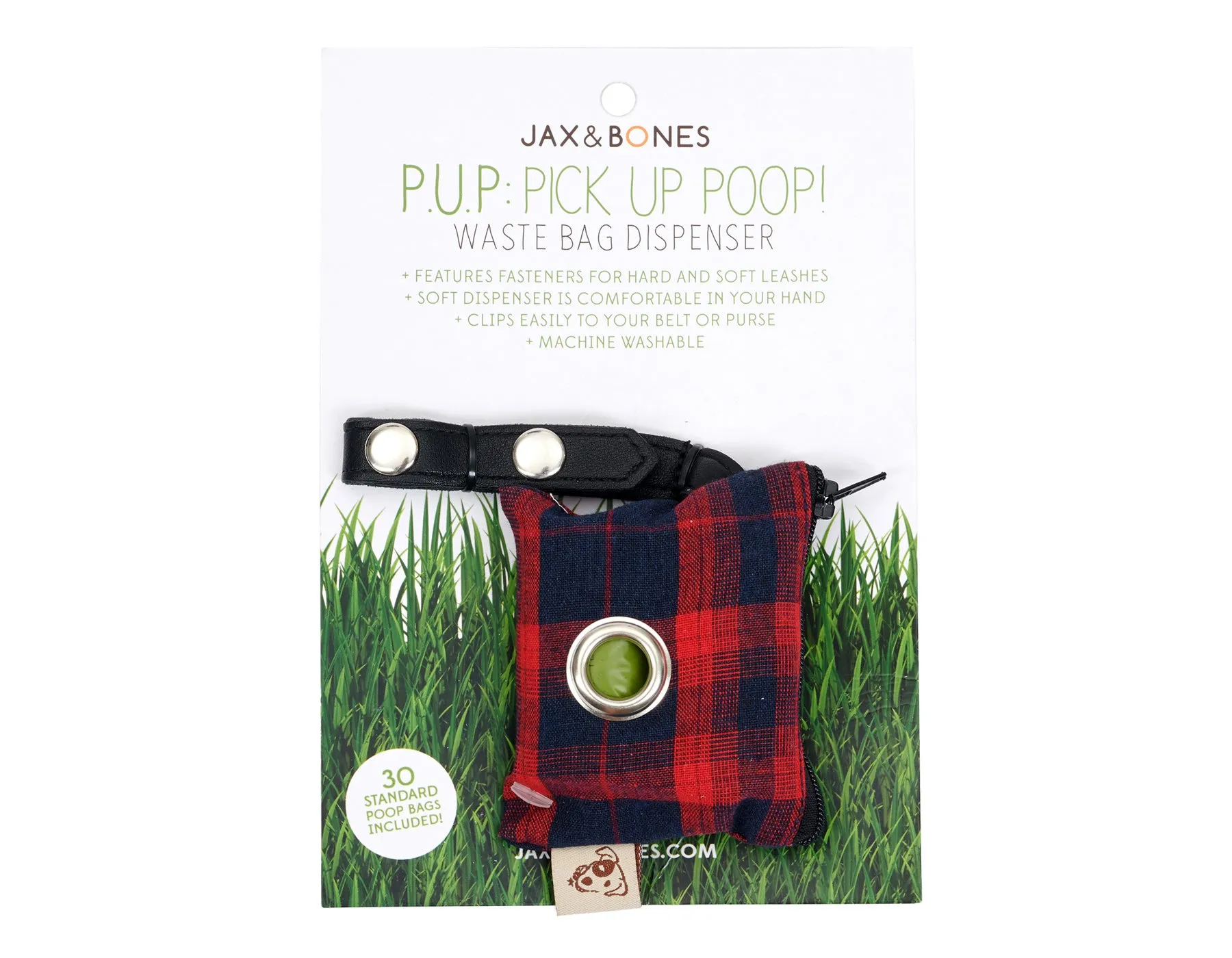 P.U.P. Tartan Navy & Red