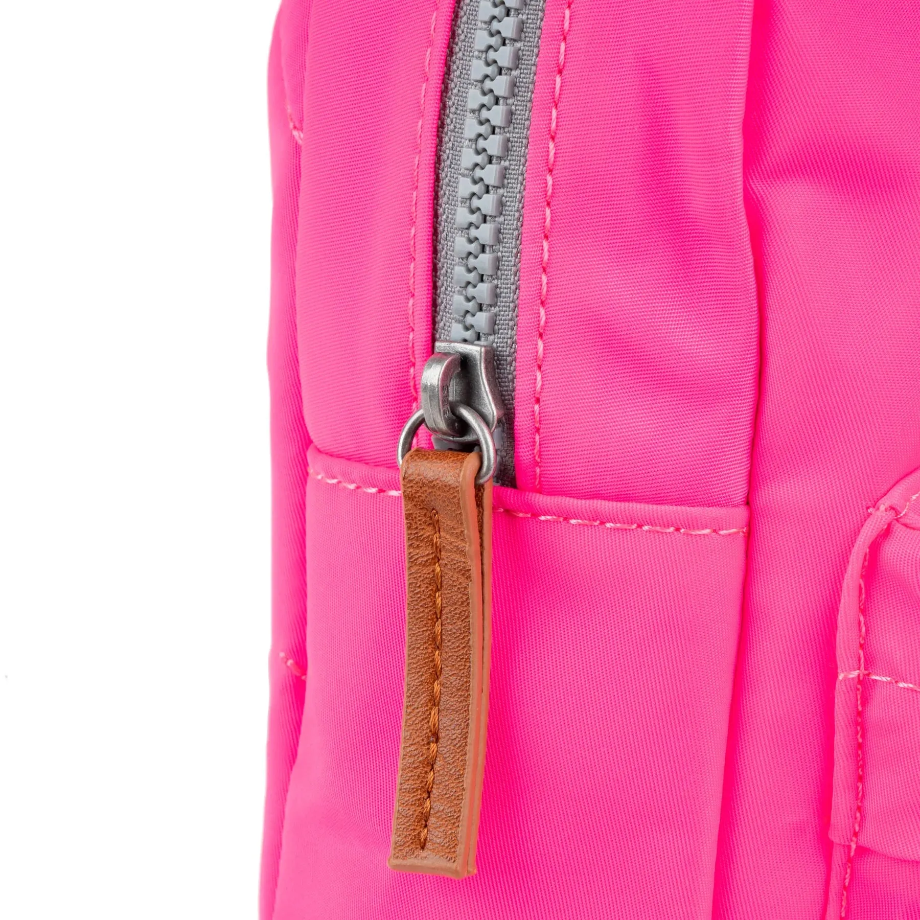 ROKA Willesden B Neon Pink Recycled Nylon Crossbody Bag