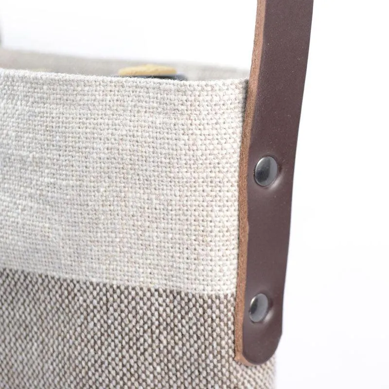 South Stripe Wine Tote
