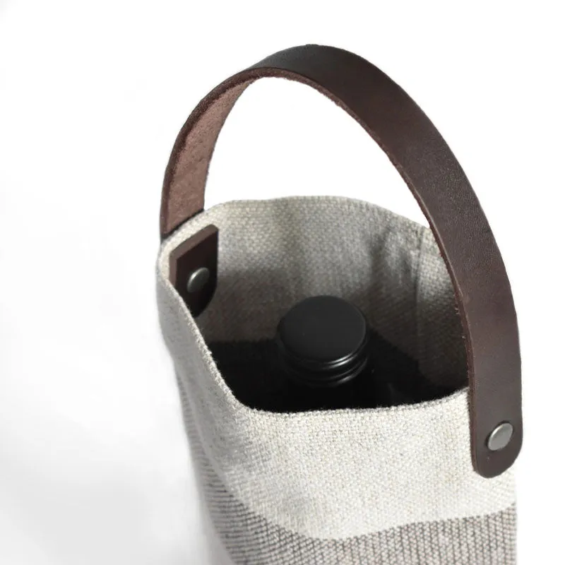 South Stripe Wine Tote