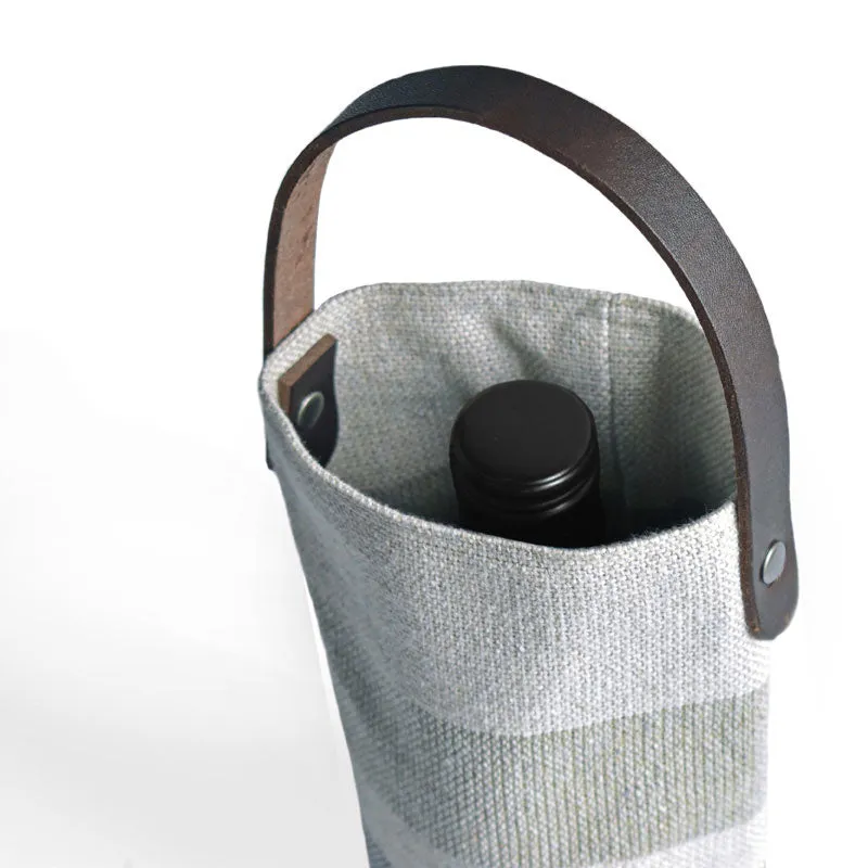 South Stripe Wine Tote