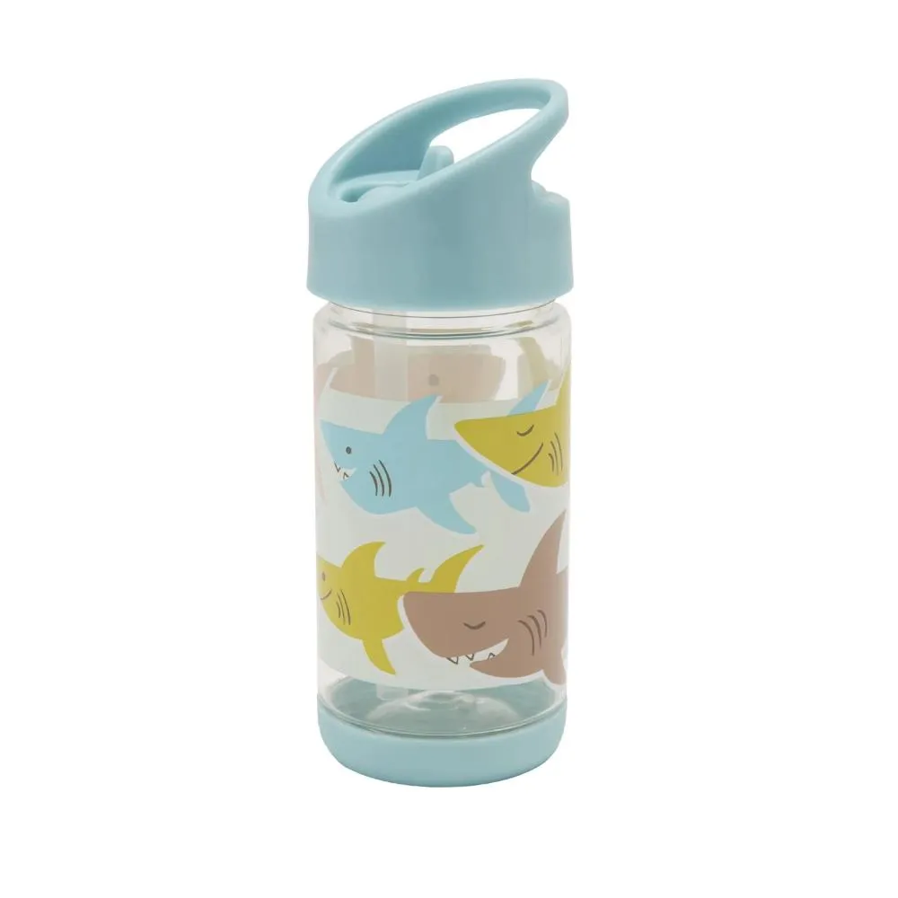 Sugarbooger Flip & Sip Bottle - Smiley Shark