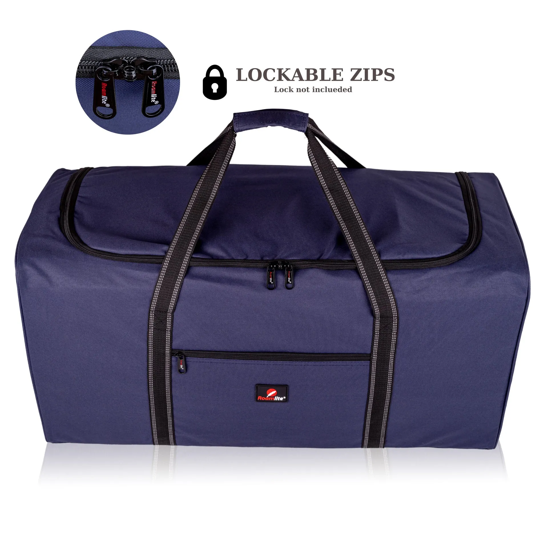 XXL Extra Large Travel Holdall, 100L Cargo Bag, Storage Laundry Duffle R30