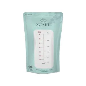 Zomee Milk Storage Bags, 100 Count